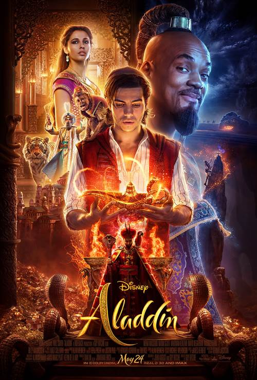 Aladdin Courtesy of Walt Disney Pictures. All Rights Reserved. Aladdin movie poster