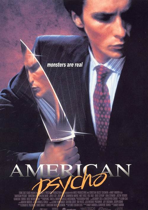 American Psycho Courtesy of Lionsgate. All Rights Reserved. American Psycho movie poster