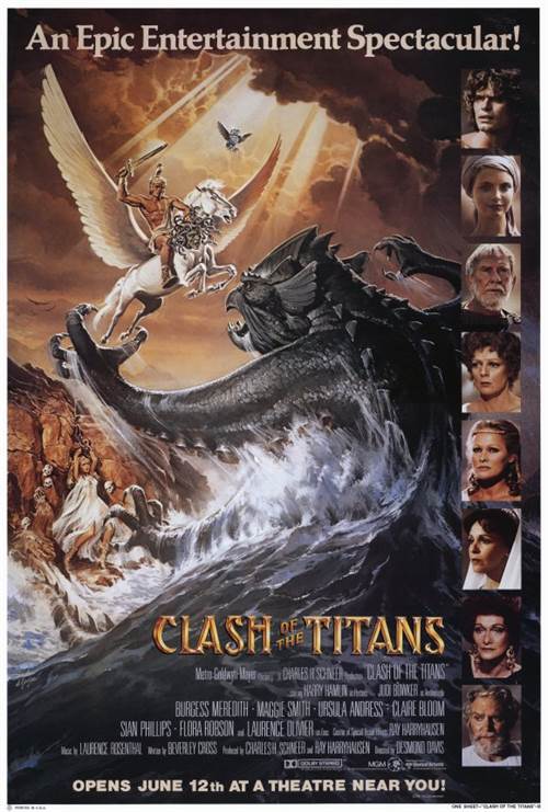 Clash of The Titans Courtesy of Amazon MGM Studios. All Rights Reserved. Clash of The Titans movie poster