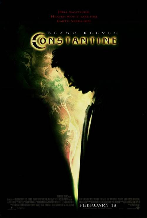 Constantine Courtesy of Warner Bros.. All Rights Reserved. Constantine movie poster
