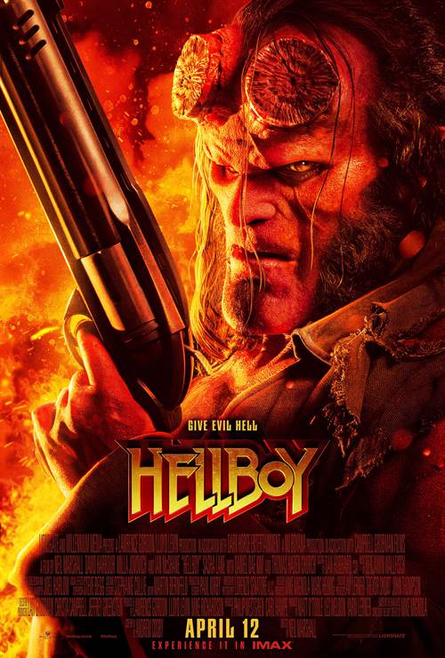 Hellboy Courtesy of Lionsgate. All Rights Reserved. Hellboy movie poster