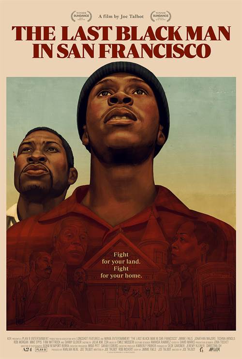 The Last Black Man in San Francisco Courtesy of A24. All Rights Reserved. The Last Black Man in San Francisco movie poster