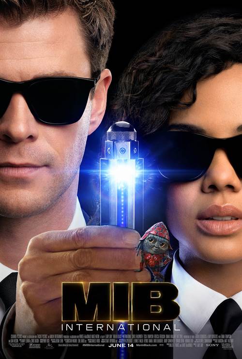 Men in Black: International Courtesy of Columbia Pictures. All Rights Reserved. Men in Black: International movie poster