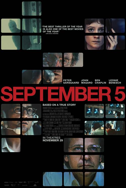 September 5 Courtesy of Paramount Pictures. All Rights Reserved. September 5