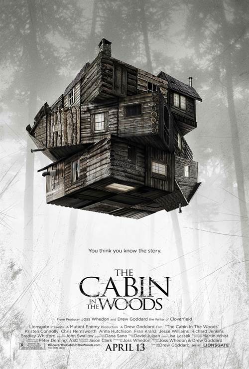 The Cabin In The Woods Courtesy of Lionsgate. All Rights Reserved. The Cabin In The Woods movie poster